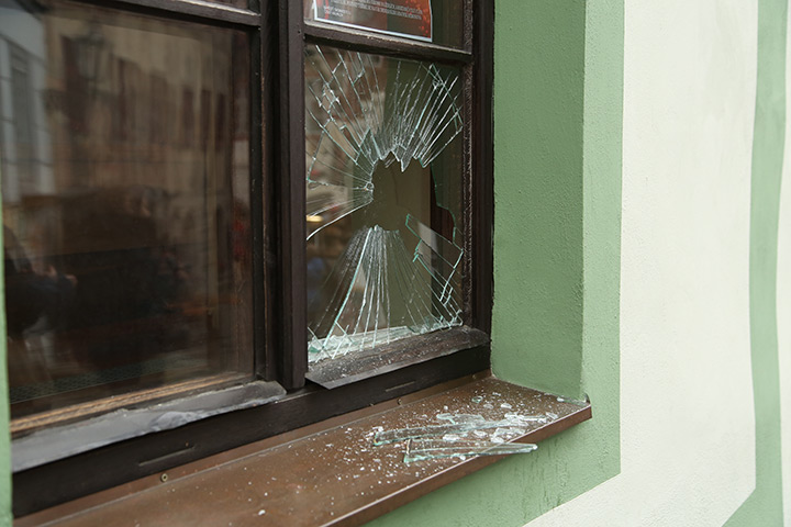 A2B Glass are able to board up broken windows while they are being repaired in Southampton.